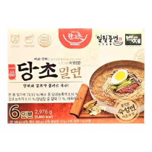 코스트코 밀면 일월풍면 당초 밀면 2976G [496G X 6인분] 여름 국수