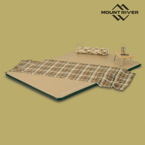 마운트리버 에어매트 경량 더블 야전침대 차박 매트 이너 매트리스