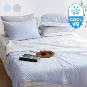 소프라움앤 냉감이불 먼지없는 여름 침구 아이시클 양면 이불 싱글