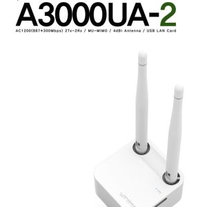[EFM] ipTIME A3000UA-2 무선랜카드 USB 1200Mbps 4dbi