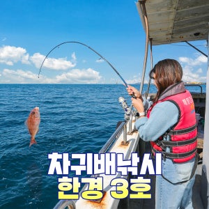 제주 차귀배낚시한경3호 / 제주도 차귀도 바다 선상 낚시 체험 관광지