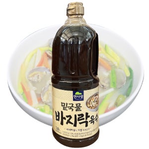면사랑 바지락육수 1.8리터 국수육수 / 바지락국수장국