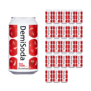 데미소다 레드애플 350ml 24캔