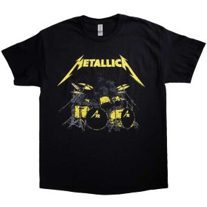 공식 METALLICA 메탈리카 Ulrich M72 Kit 반팔 티셔츠