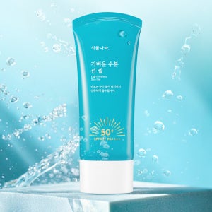 식물나라 가벼운 수분 선 젤 선크림 더블 기획 60mL x 2개, SPF50+ PA++++
