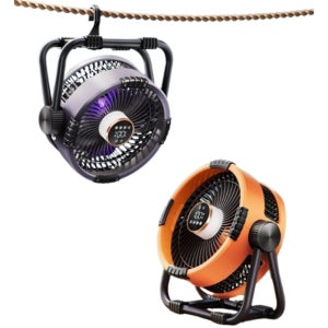 충전식 무선 선풍기 리모콘 다용도 캠핑용 텐트등 휴대용 미니 이동식 냉풍기 USB 테이블