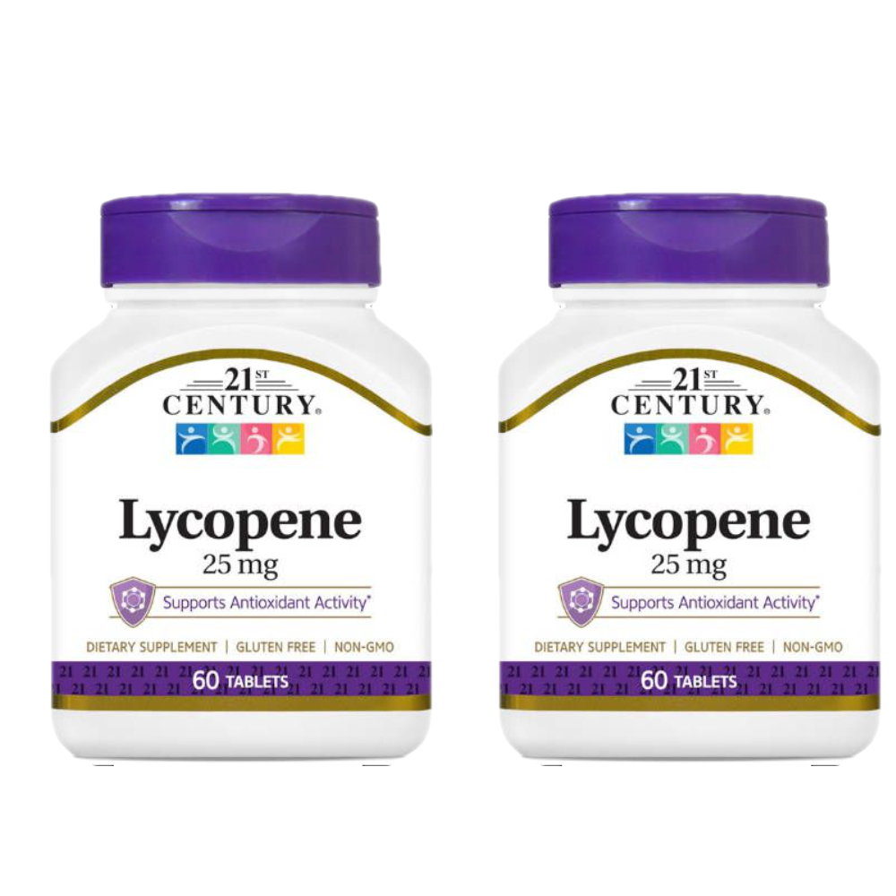 21st Century 리코펜 <b>라이코펜 25mg</b> 60캡슐, 2통