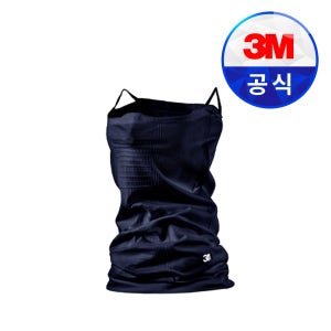 3M 넥쿨러 에어 버프 여름용 쿨 마스크 자외선차단 목토시 바라클라바 인디고 블루 1개