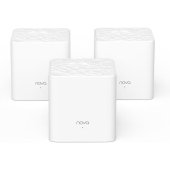 Tenda Nova 메쉬 WiFi 시스템 3500평방피트 커버 AC1200 가정용 이중 대역 네트워크 부모 제어 3팩 이미지