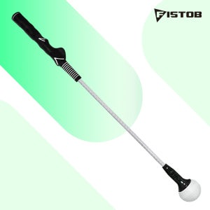 피스탑 골프 소리나는 스윙연습기 탑스윙 남성 블랙