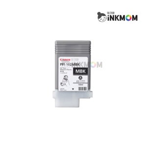 캐논 PFI-102MBK 매트검정 정품잉크 iPF 500 510 600 605