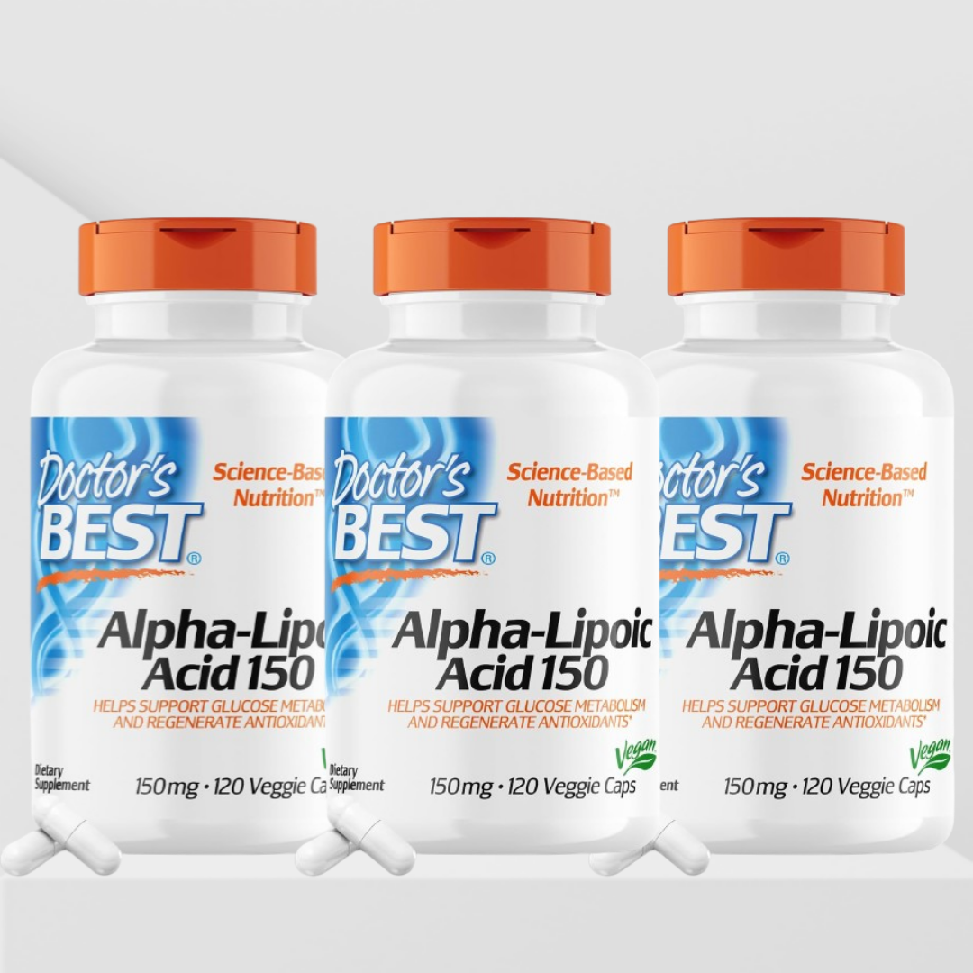 닥터스베스트 <b>알파리포산 150mg</b> 120캡슐 X 3개