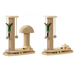 고양이 버섯 기둥 멀티 스크래쳐 스크래처