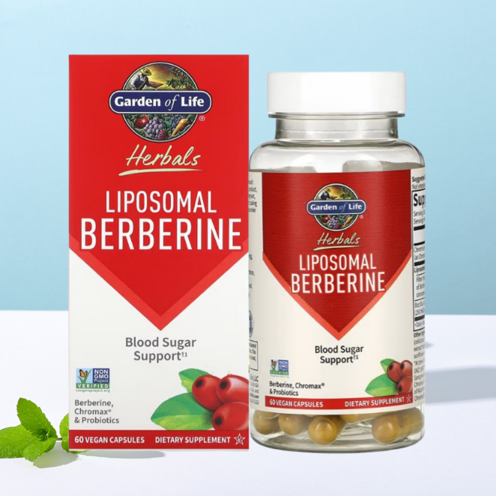 <b>가든오브라이프</b> 베르베린 리포좀 Berberine 유산균 <b>크롬</b>함유 60캡슐