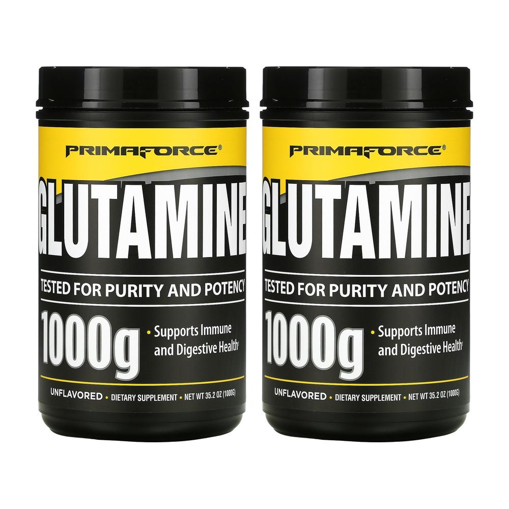 2개세트 <b>프리마포스</b> 글루타민 Glutamine 글루타메이트 무맛 1000g