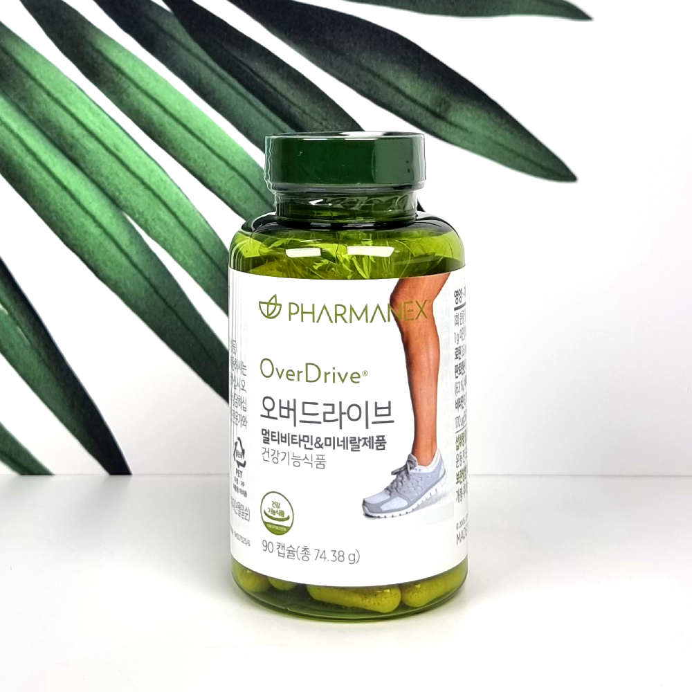 <b>뉴스킨</b> 파마넥스 오버드라이브 90캡슐 멀티비타민 미네랄