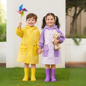 아동 남아 여아 우비 어린이 레인코트