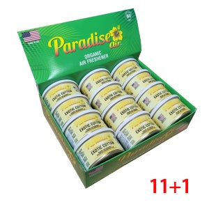 파라다이스 에어 방향제 캔타입 ( 이그조틱코튼 11+1 ) 차량용 실내용