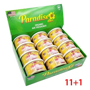 파라다이스 에어 방향제 캔타입 ( 망고드레곤푸릇 11+1 ) 차량용 실내용