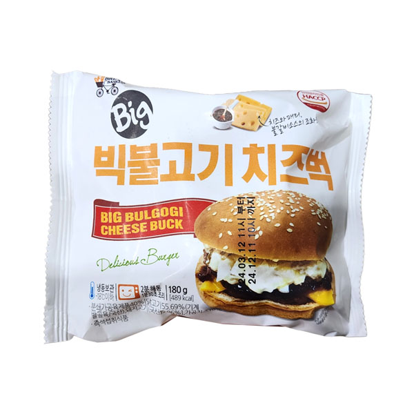 (무)(냉동)빅불고기치즈벅180gX30개