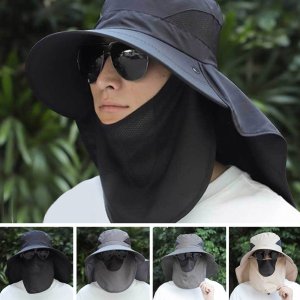 낚시모자 자외선차단 낚시 여름 모자 썬캡 벙거지