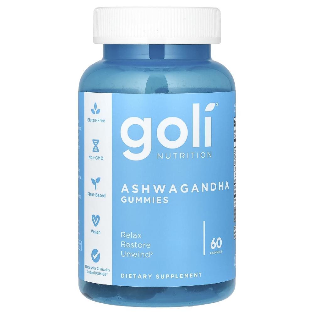 Goli Nutrition <b>골리 뉴트리션</b> 아쉬와간다 아슈와간다 구미 젤리 60개