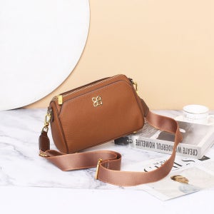 윤휘 천연소가죽 미니 크로스백 숄더백 토고가죽가방 9986