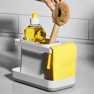 싱크볼 소품꽂이 화이트 수세미받침 솔 세제정리 보관함