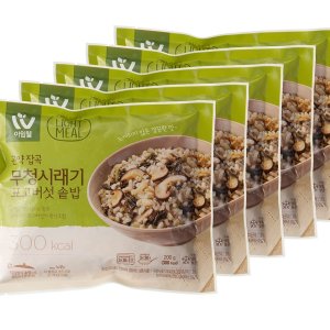 곤약잡곡 무청 시래기 표고버섯 솥밥 200g x 5개