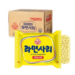 업소용 대용량 오뚜기 라면사리 사리면 48봉 BOX
