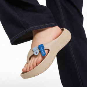 세인트새틴 하티 5cm 키높이 쪼리 통굽 플립플랍 5color