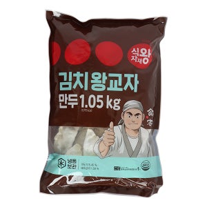 식자재왕 김치왕교자 만두 1.05kg