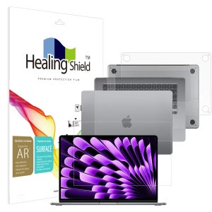 맥북에어 M3 2024 15 AR 고화질 액정보호필름1매 외부3종