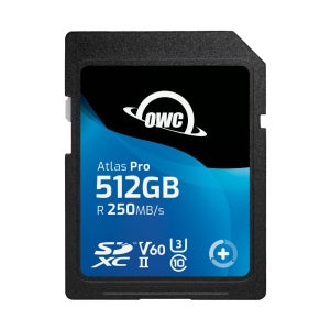 OWC Atlas Pro SD V60 SD카드 SDXC UHS-II 고성능메모리 512GB