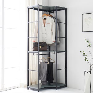 퍼니비 리사 E0 드레스룸 선반 틈새 600 모서리 원룸 자취방 옷수납 코너옷장