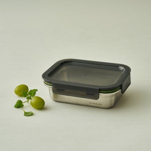락앤락 밀폐용기 스텐 스테커블 600ml (LST513)