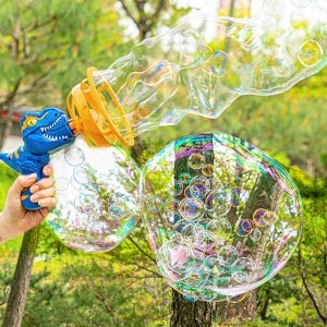 안전버블건 공룡버블건 이중버블 대량거품