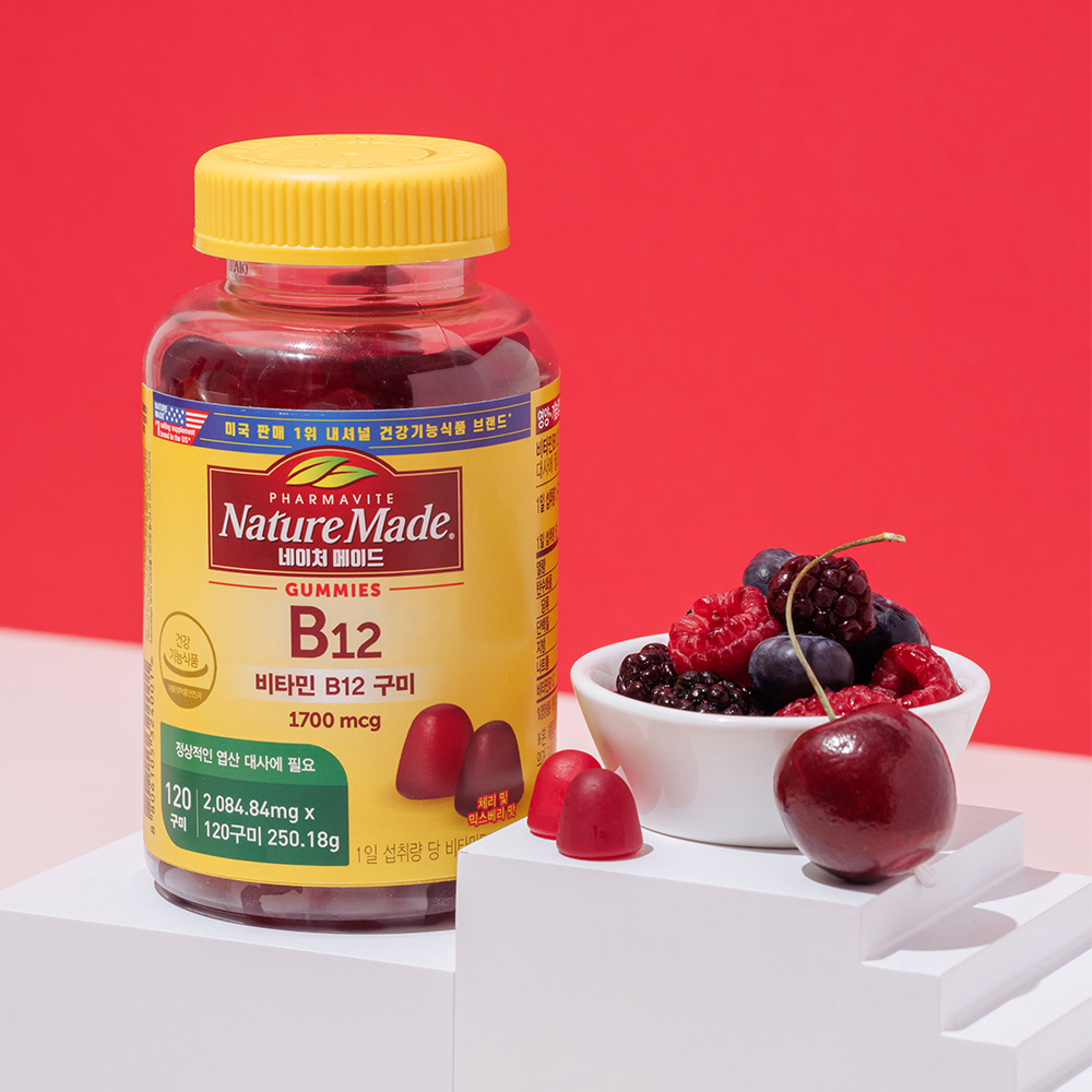 네이처메이드 비타민B12 구미 120구미, 1개