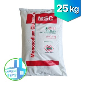 L-글루타민산나트륨 25kg MSG 조미료 글루탐산 FC 60-120메시 식첨 메이화