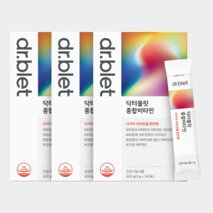 닥터블릿 종합비타민 영양제 비타민스틱 100포