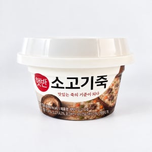 CJ 햇반 소고기죽 268g, 24개