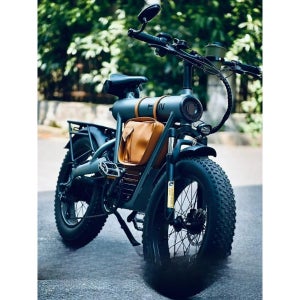 전기 자전거 중간 장착형 배터리 쿠션 가방 복고풍 수정 액세서리 새로운 방수 태양 보호