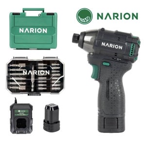 나리온 임팩드릴 임팩드라이버 16.8V 충전 브러시리스 3단조절 오토스탑 경량 소형