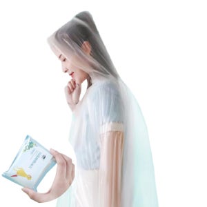 남여공용우비 일회용 포켓 판초 방수 아웃도어 야외 등산 캠핑 경량 접이식