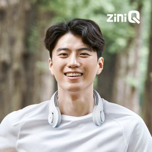 지니큐 FN-300V 2세대 넥밴드선풍기 3단풍량조절 목선풍기 손선풍기 미니 학생 가정