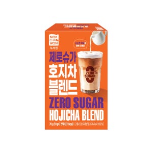 녹차원 제로슈가 호지차 블렌드 7스틱