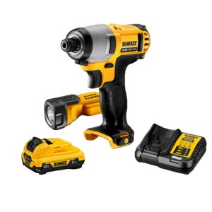 디월트 DCF815D1T 무선 임팩트 드라이버 12V 충전공구 배터리(2.0) 1개 세트