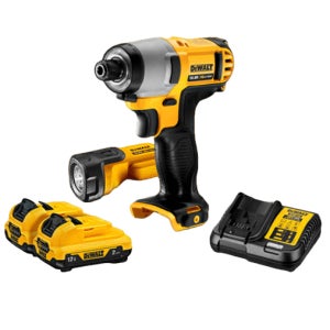 디월트 DCF815D2T 충전 임팩 드라이버 12V 전동 공구 배터리(2.0) 2개 세트