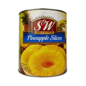 S&W 파인애플 슬라이스 3kg 1BOX (6입)