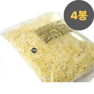 치즈마을 클래식 슈레드 모짜렐라 피자치즈 자연산 99% 2.5kg, 4개